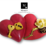 Cuore Eternity cioccolato Makò da kg 1,2