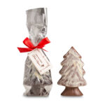 Albero di natale in cioccolato personalizzato gr 150