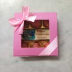 scatola cioccolatini + targhetta personalizzata