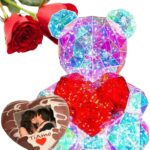 Orsetto diamante teddy + cuore di San valentino
