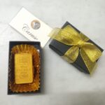 lingottino cioccolato ORO personalizzato
